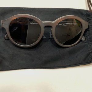 RAEN Alex Knost Flowers Matte Rootbeer sunglasses